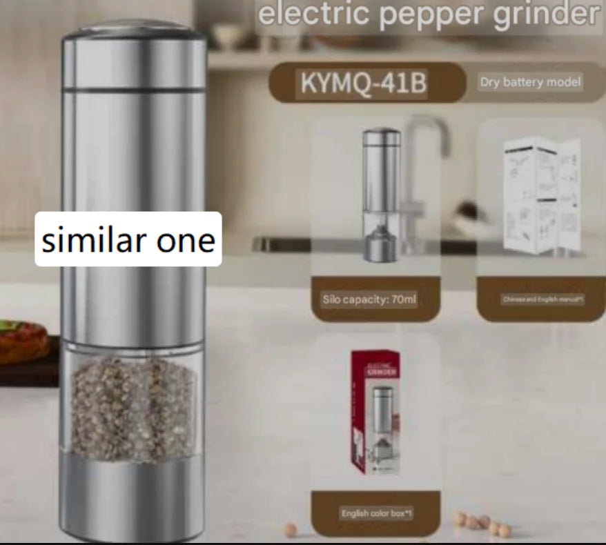 Electric Grinder Salt & Pepper